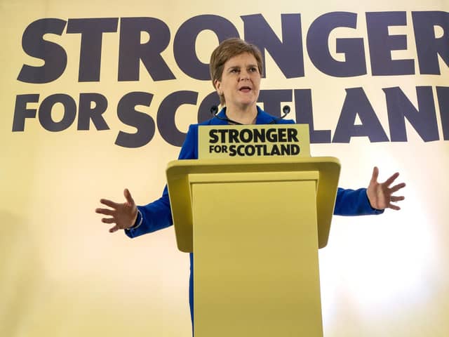 The poll is a boost for the First Minister.