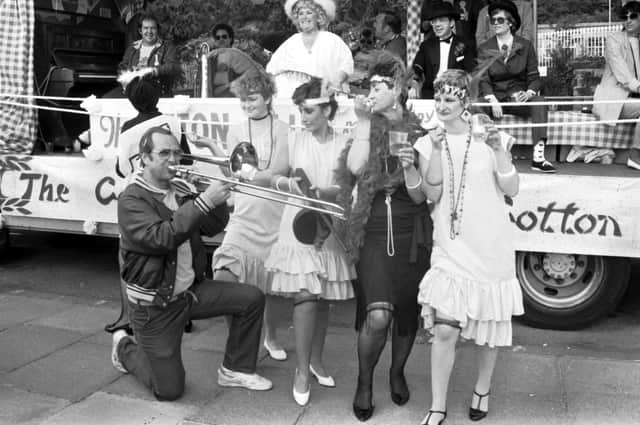 Get ready to party like 'flappers' during the 1920s or, in this case, from the Edinburgh Jazz Festival parade in August 1986 (Picture: Bill Stout)