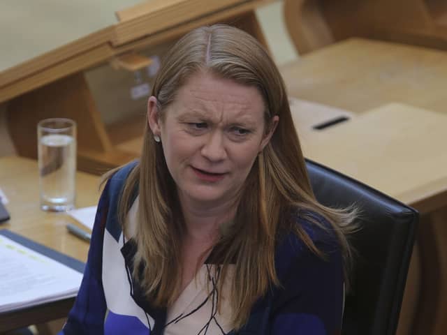 Education Secretary Shirley-Anne Somerville has been criticised for a lack of action around school upgrades.