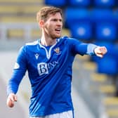 St Johnstone defender Jamie McCart.