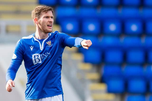 St Johnstone defender Jamie McCart.