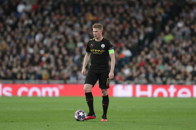 No-one turns possession into points more efficiently than Kevin de Bruyne. Picture: Gonzalo Arroyo Moreno/Getty Images