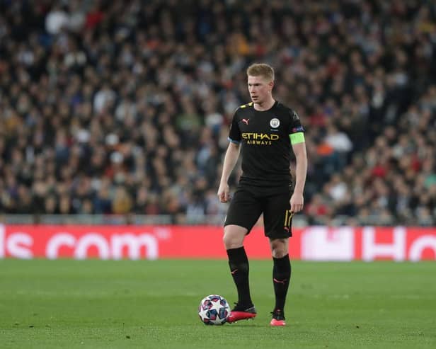 No-one turns possession into points more efficiently than Kevin de Bruyne. Picture: Gonzalo Arroyo Moreno/Getty Images