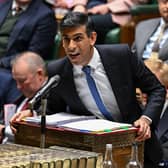 Rishi Sunak during Prime Minister's Questions in the House of Commons. Photo: UK Parliament/Jessica Taylor /PA Wire