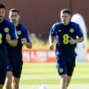 Elliot Anderson picked up a knock in Scotland training and withdrew from the squad.