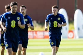 Elliot Anderson picked up a knock in Scotland training and withdrew from the squad.