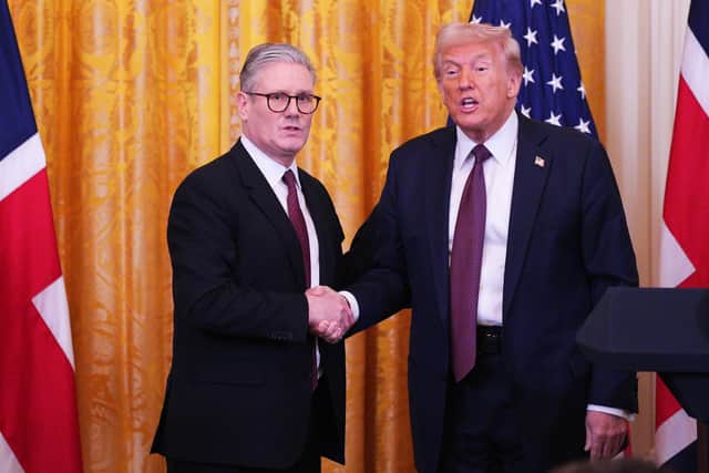 Prime Minister Sir Keir Starmer and US President Donald Trump