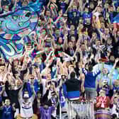 Rangers fans donned retro kits for the clash with Dundee United (Photo by Alan Harvey / SNS Group)