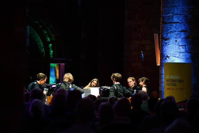 The Magnificent Squeeze Box at St Magnus Cathedral PIC: Thibault Gras