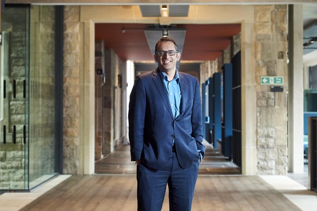 Kev Dhaliwal, professor of molecular imaging and healthcare technology at the University of Edinburgh and a consultant physician in respiratory medicine, is interim director of the new Edinburgh Futures Institute