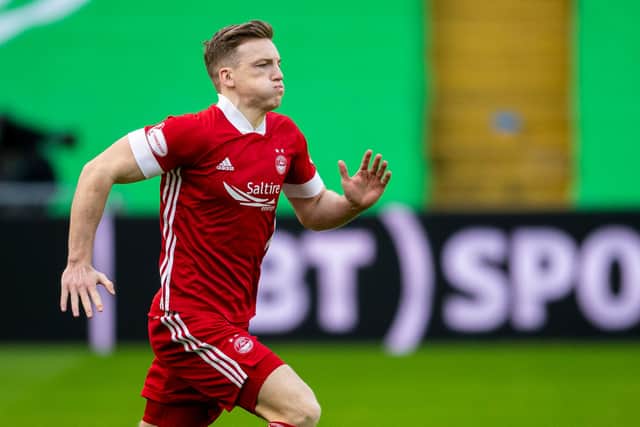 Aberdeen midfielder Lewis Ferguson recently handed in a transfer request. Picture: SNS