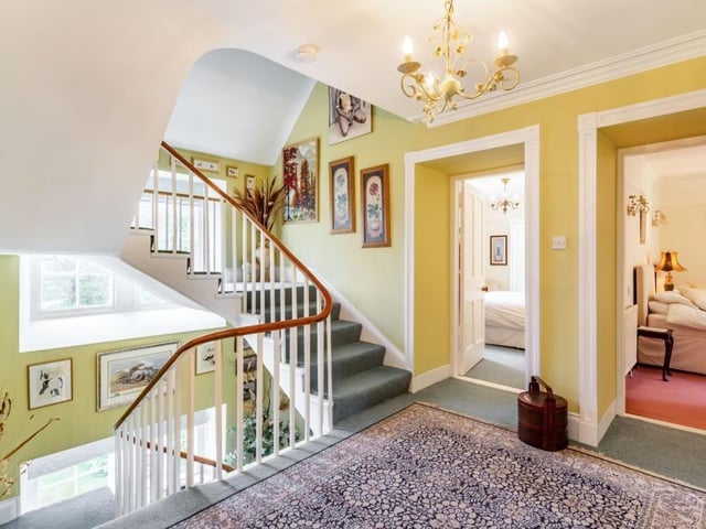 Second floor landing.