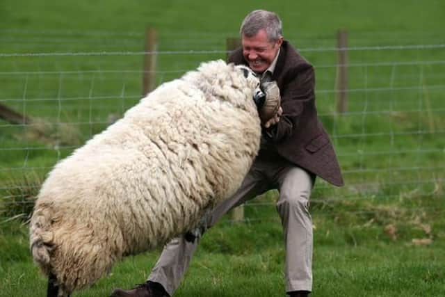 Willie Rennie's often comedic photocalls helped ensure the Scottish Liberal Democrats were noticed (Picture: Andrew Milligan/PA Wire)