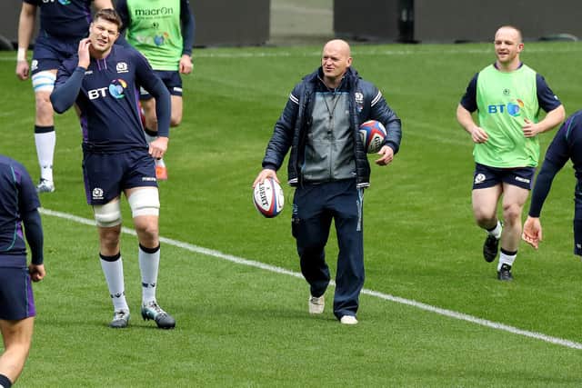 Gregor Townsend at Twickenham in 2019 before the drawn Calcutta Cup clash. Picture: David Rogers/Getty Images
