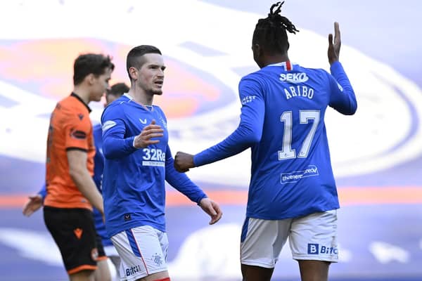 Rangers duo Ryan Kent and Joe Aribo are in the final year of their contracts. (Photo by Rob Casey / SNS Group)