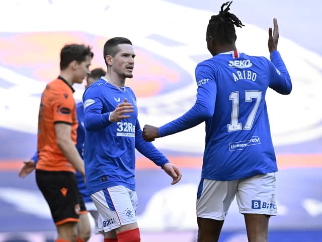 Rangers duo Ryan Kent and Joe Aribo are in the final year of their contracts. (Photo by Rob Casey / SNS Group)