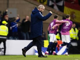 Steve Clarke led Scotland to a 2-0 win over Spain (Photo by Craig Williamson / SNS Group)