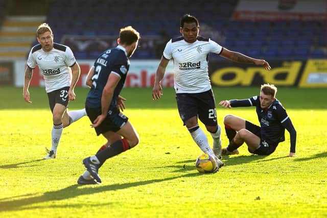 Alfredo Morelos. (Photo by Paul Campbell/Getty Images)