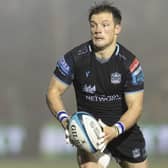George Horne in action for Glasgow Warriors during last month's win over Edinburgh Rugby. Glasgow play Exeter in the Champions Cup this weekend.  (Photo by Ross MacDonald / SNS Group)