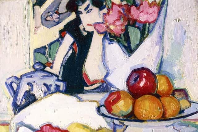 Peploe's  Roses And Fruit sold for £735,000