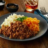 Veggie haggis is also vegan.