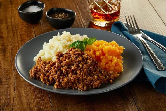 Veggie haggis is also vegan.