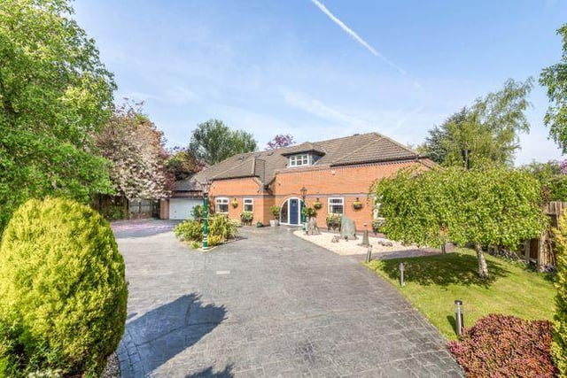 This 'impressive' five bedroom house one of the most prestigious roads in the area was built in 1998 by the owners. It has top quality fixtures and fittings throughout. Marketed by Elite Homes UK, 0115 774 8861.