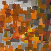 Painting by Bernat Klein entitled Autumn Trees PIC: Copyright National Museums Scotland