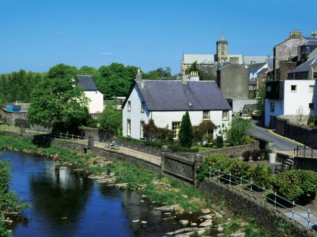 The town of Dunblane in the Stirling council area offers glorious countryside, one of the best state secondaries in Scotland, and a strong sporting tradition - being where Andy and Jamie Murray started their tennis careers. Average house price: £249,000
