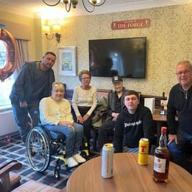 David celebrated his 100th birthday surrounded by family