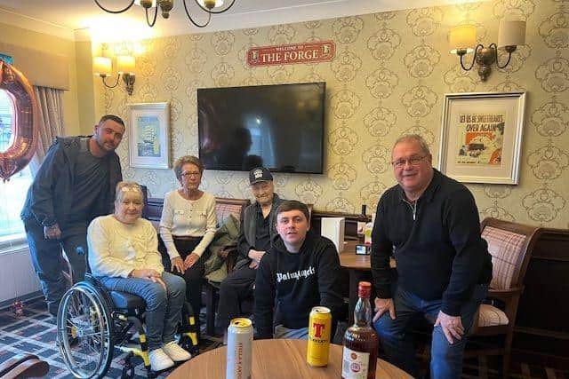 David celebrated his 100th birthday surrounded by family