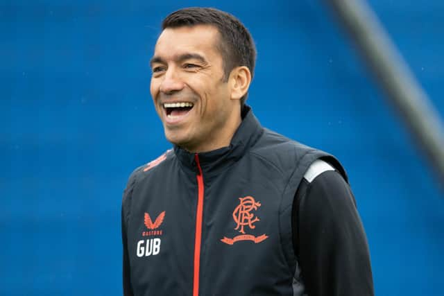 Rangers manager Giovanni van Bronckhorst. (Photo by Alan Harvey / SNS Group)