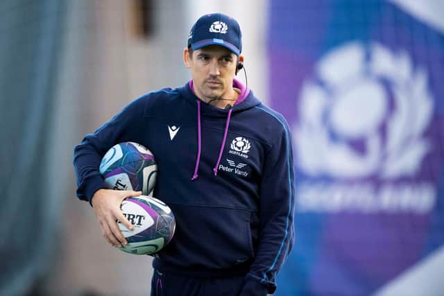 New assistant coach AB Zondagh has been impressed by the belief shown by the Scotland squad.  (Photo by Paul Devlin / SNS Group)