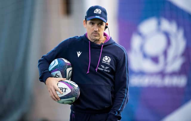 New assistant coach AB Zondagh has been impressed by the belief shown by the Scotland squad.  (Photo by Paul Devlin / SNS Group)