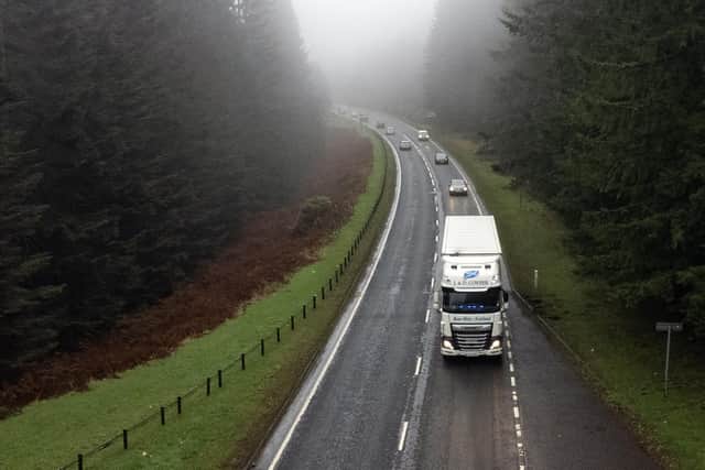 All but one of this year's 13 deaths on the A9 between Perth and Inverness have been on single carriageway sections. Picture: John Devlin