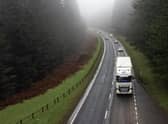 All but one of this year's 13 deaths on the A9 between Perth and Inverness have been on single carriageway sections. Picture: John Devlin