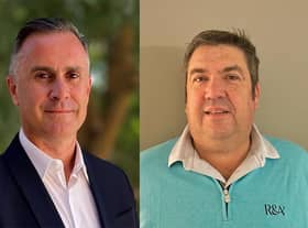 Neal Graham, left, and Eden Thompson have been appointed as new development managers by The R&A. Picture: The R&A