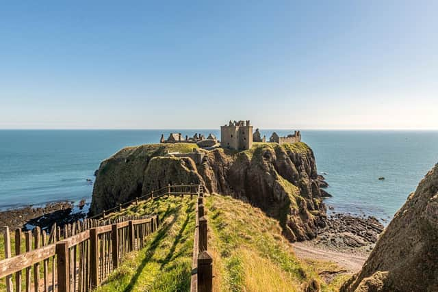 Dunnottar Castle near Stonehaven is one of the attractions being used to attract tourists from the Continent. PIC :  VisitScotland/ Luigi di Pasquale