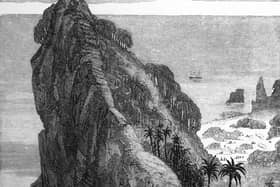 The Pacific Island of Pitcairn, which was settled by members of the Mutiny on the Bounty.   (Photo by Hulton Archive/Getty Images)