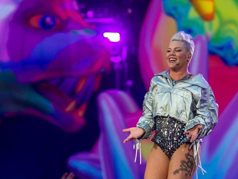 P!nk Summer Carnival Tour in Glasgow