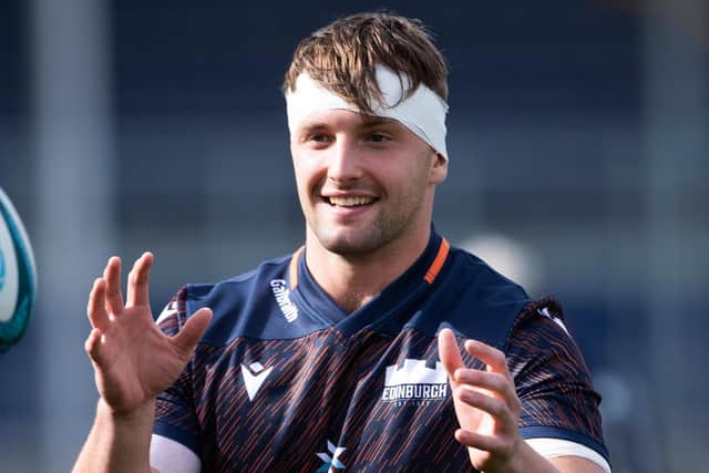 Ben Muncaster rounded off the scoring for Watsonians in the win over Ayrshire Bulls. (Photo by Paul Devlin / SNS Group)