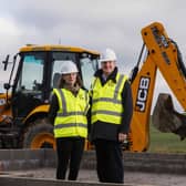 Churchill Homes founder Gordon Pirie with his daughter Aimee Pirie, the company’s new creative director.