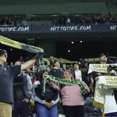 Los Angeles FC fans before a game against the FC Dallas at the BMO Stadium (Picture: Ronald Martinez/Getty)