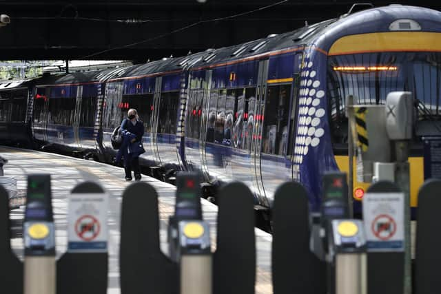 Edinburgh is one of six Scottish contenders bidding to secure the headquarters of Great British Railways. Picture: Andrew Milligan/PA Wire