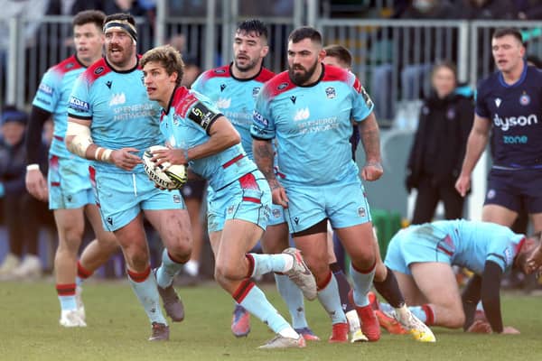 Glasgow Warriors' Domingo Miotti impressed during the Challenge Cup win at Bath. Picture: Steven Paston/PA Wire