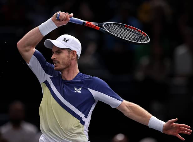 Andy Murray was involved in a long three-setter against home favourite Gilles Simon.