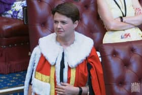 Former Scottish Conservative leader Ruth Davidson has taken her seat on the red benches in the House of Lords. Picture: PA Wire