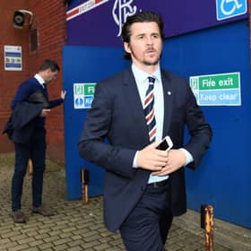 Joey Barton spent four months at Rangers under Mark Warburton in 2016. Picture: SNS
