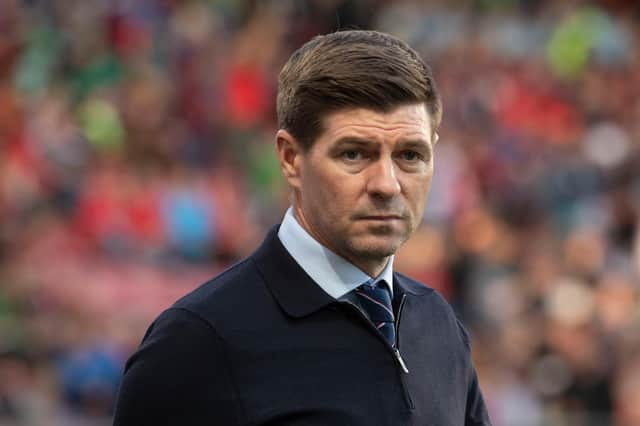 Rangers manager Steven Gerrard.