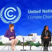 Nicola Sturgeon, seen with Ugandan activist Vanessa Nakate during the COP26 summit in Glasgow, put significant energy into climate change issues (Picture: Jane Barlow/PA)
